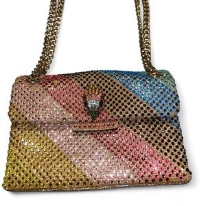 Kurt Geiger Rainbow Rhinestone Purse